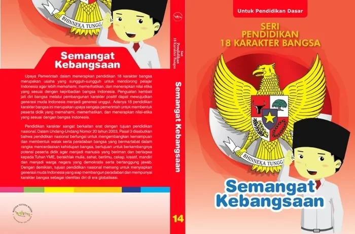 Buku Referensi Terbaik - Jilid 14 Seri Pendidikan 18 Karakter Bangsa Tingkat Pendidikan Dasar