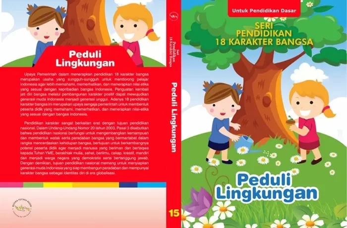 Buku Referensi Terbaik - Jilid 15 Seri Pendidikan 18 Karakter Bangsa Tingkat Pendidikan Dasar