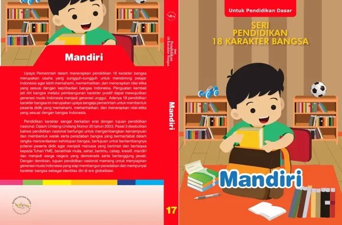 Buku Referensi Terbaik - Jilid 17 Seri Pendidikan 18 Karakter Bangsa Tingkat Pendidikan Dasar