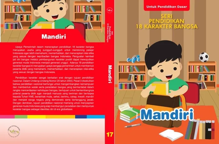 Buku Referensi Terbaik - Jilid 17 Seri Pendidikan 18 Karakter Bangsa Tingkat Pendidikan Dasar