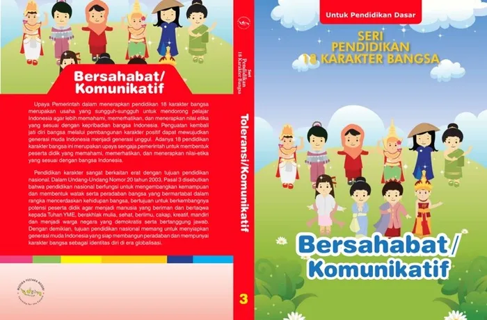 Buku Referensi Terbaik - Jilid 3 Seri Pendidikan 18 Karakter Bangsa Tingkat Pendidikan Dasar