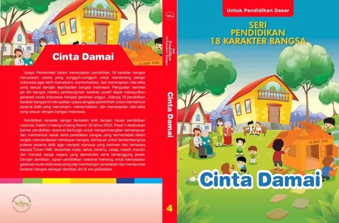 Buku Referensi Terbaik - Jilid 4 Seri Pendidikan 18 Karakter Bangsa Tingkat Pendidikan Dasar