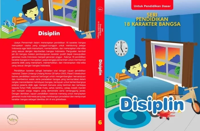 Buku Referensi Terbaik - Jilid 6 Seri Pendidikan 18 Karakter Bangsa Tingkat Pendidikan Dasar