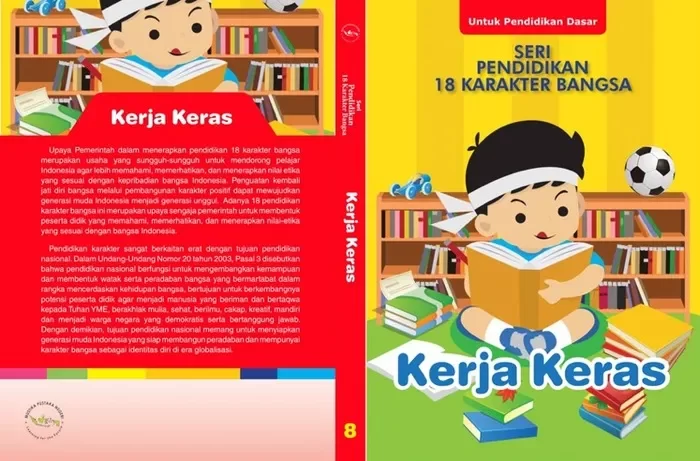 Buku Referensi Terbaik - Jilid 8 Seri Pendidikan 18 Karakter Bangsa Tingkat Pendidikan Dasar