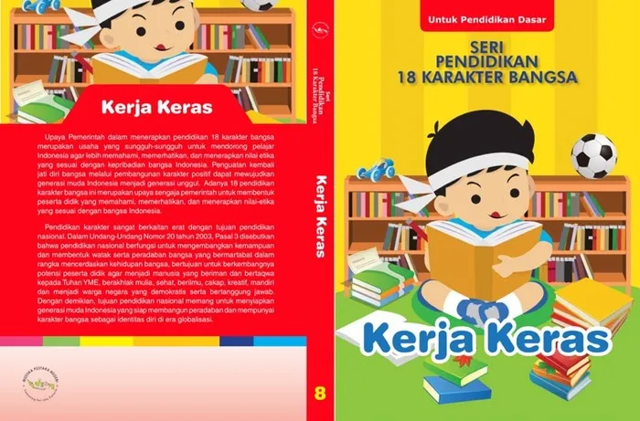Buku Referensi Terbaik - Jilid 8 Seri Pendidikan 18 Karakter Bangsa Tingkat Pendidikan Dasar