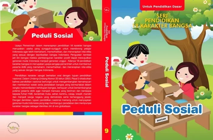 Buku Referensi Terbaik - Jilid 9 Seri Pendidikan 18 Karakter Bangsa Tingkat Pendidikan Dasar