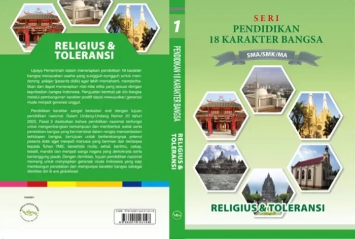 Buku Rerensi Terbaik - Jilid 1 Seri Pendidikan 18 Karakter Bangsa Tingkat Pendidikan Menengah