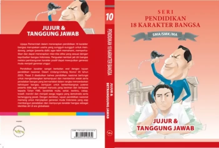 Buku Rerensi Terbaik - Jilid 10 Seri Pendidikan 18 Karakter Bangsa Tingkat Pendidikan Menengah