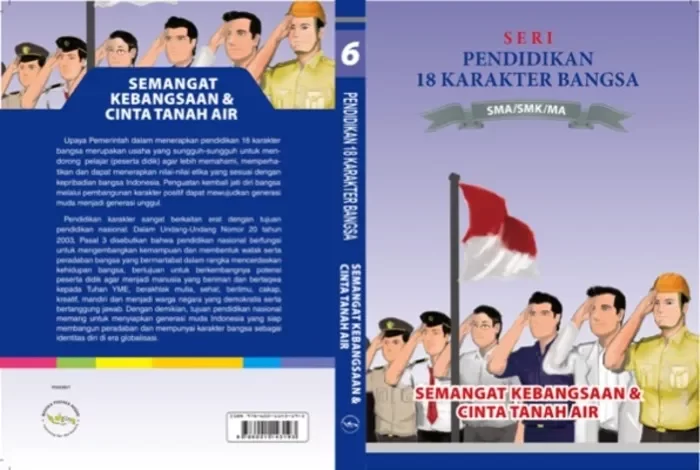 Buku Rerensi Terbaik - Jilid 6 Seri Pendidikan 18 Karakter Bangsa Tingkat Pendidikan Menengah