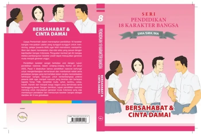 Buku Rerensi Terbaik - Jilid 8 Seri Pendidikan 18 Karakter Bangsa Tingkat Pendidikan Menengah