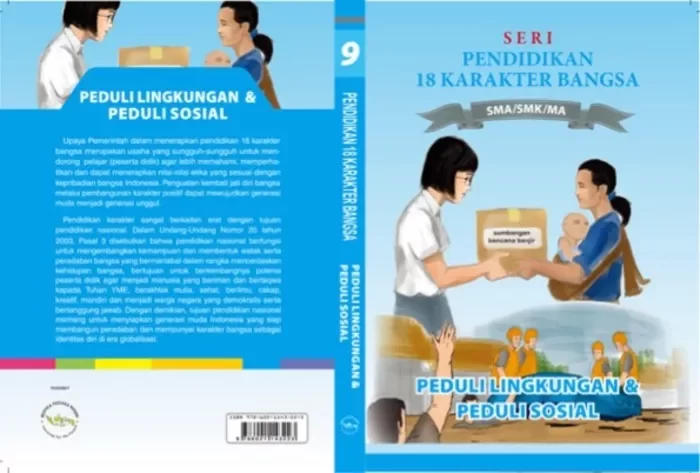 Buku Rerensi Terbaik - Jilid 9 Seri Pendidikan 18 Karakter Bangsa Tingkat Pendidikan Menengah