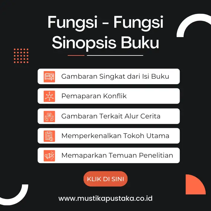 5 Fungsi Sinopsis Buku