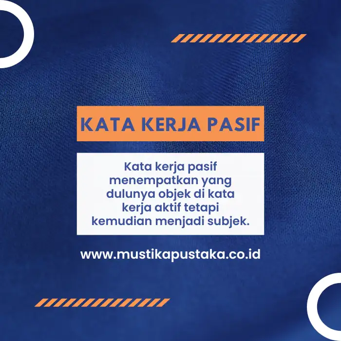 Apa itu Kata Kerja Pasif