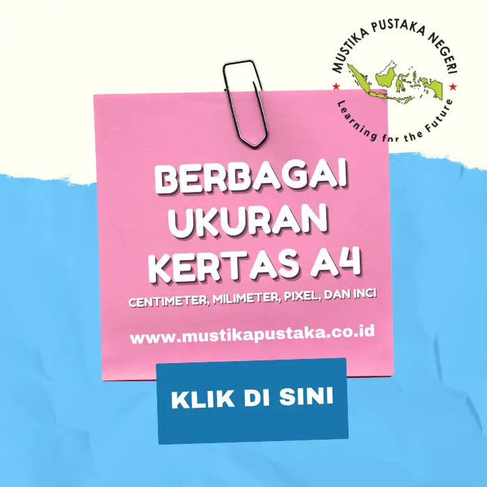 Berbagai Jenis Ukuran Kertas A4