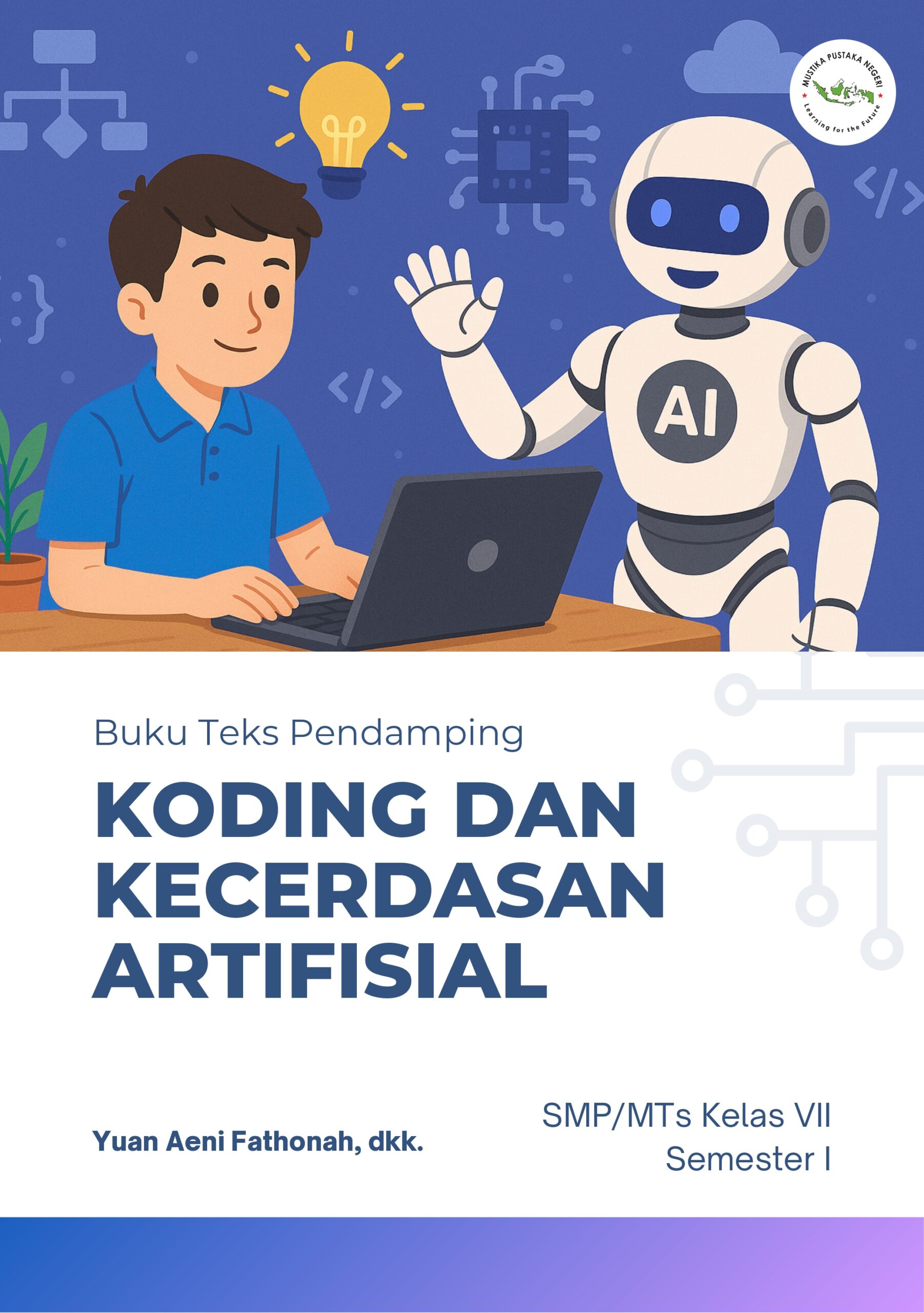 Koding dan Kecerdasan Artifisial SMP/MTs Kelas VII Semester I_Cover